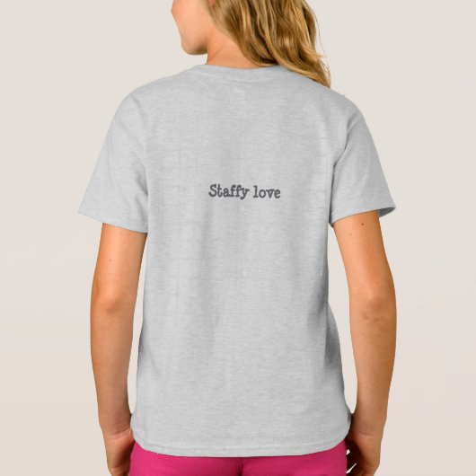T-shirt Staffy Love Tee (Dos)