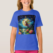 T-shirt Stained Glass Moonlight Flight Fairy (Devant)