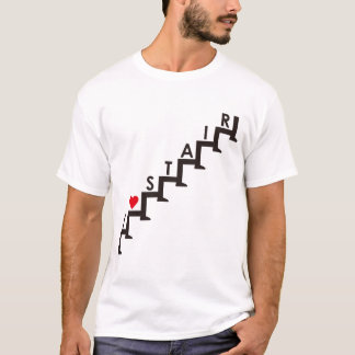 T-shirt stairs