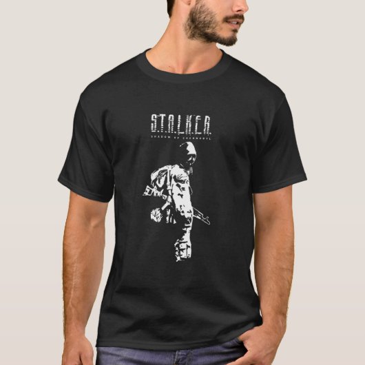 T-shirt Stalker SOC White Scoop (Devant)
