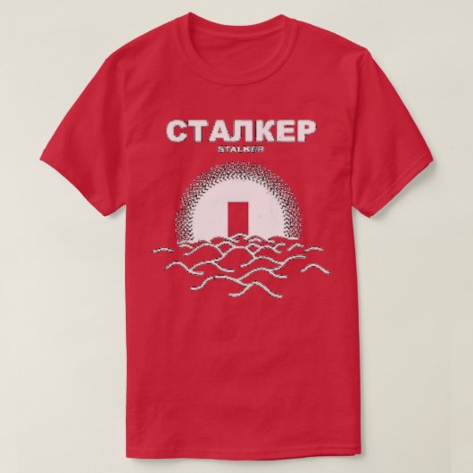 T-shirt Stalker Tarkovsky  (Design devant)