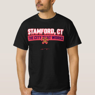 T-shirt Stamford, TC La Ville Qui Fonctionne