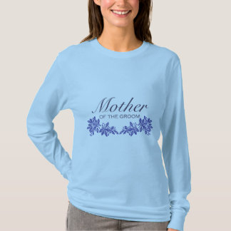T-shirt Stamped Floral Maman de la chambre de Groom