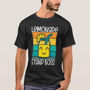 T-shirt Stand de citronnade rétro Boss Ice Lemon Juice Lem