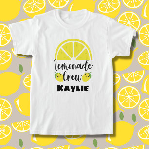 T-shirt Stand de Lemonade Personnalisé
