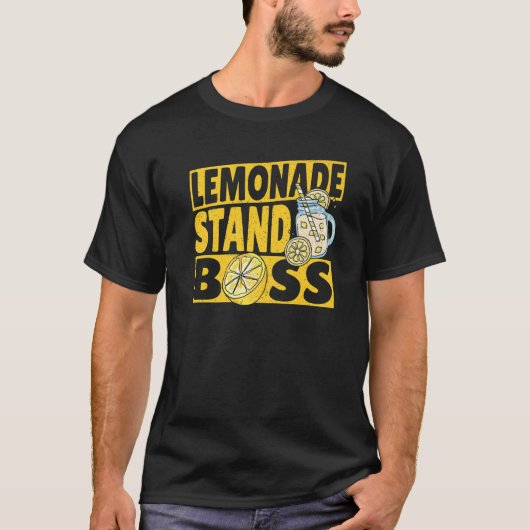 T-shirt Stand De Lemonade Surprise Pour Citron Jus Selle (Devant)