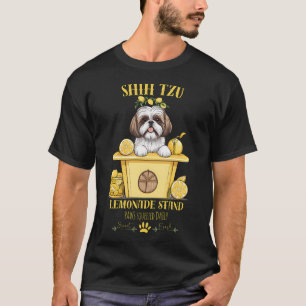 T-shirt Stand de limonade de chien esthétique Coquette pat