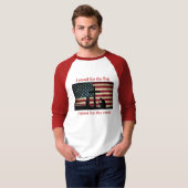 T-shirt Stand for the Flag - Kneel for the Cross (Devant entier)