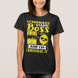 T-shirt Stand Lemonade Stand Lemonade Stand Boss Et je sui