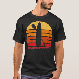 T-shirt Stand Up Paddleboard Retro - Conception SUP Vintag