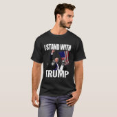 T-shirt Stand With Trump 2024 T Shirt (Devant entier)