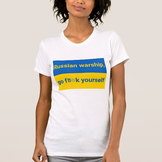 T-shirt Stand With Ukraine Women's T Shirt (Devant)