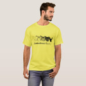 T-shirt Standardbred emballant la silhouette (Devant entier)