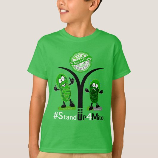 T-shirt #StandUp4Mito (Devant)