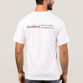 T-shirt Stanford BAD Lab - Mark primaire (Dos)