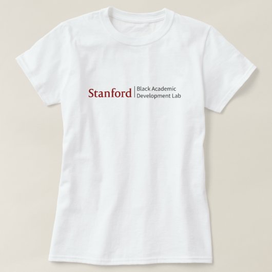 T-shirt Stanford BAD Lab - Mark primaire (Design devant)