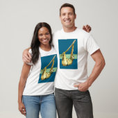 T-shirt Stanley la paresse - bleu (Unisexe)