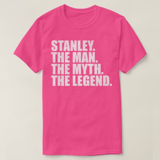 T-shirt StanleyStanley Nom Stanley prénom (Design devant)