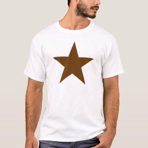 T-shirt Star Brown Le MUSÉE Zazzle Cadeaux