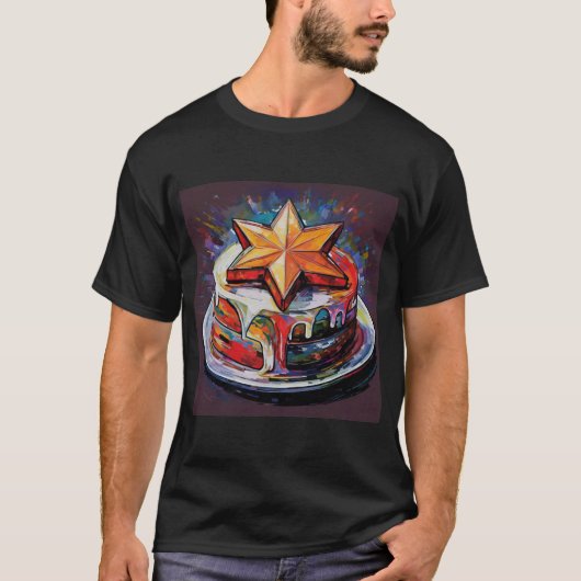 T-shirt Star Cake (Devant)