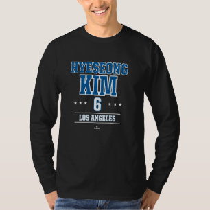 T-shirt Star de baseball Hyeseong Kim Los Angeles MLBPA