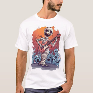 T-shirt Star de rock momie