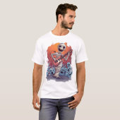 T-shirt Star de rock momie (Devant entier)
