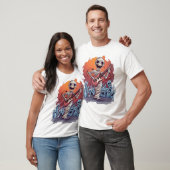 T-shirt Star de rock momie (Unisexe)