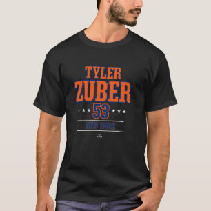 T-shirt Star du baseball Tyler Zuber New York MLBPA