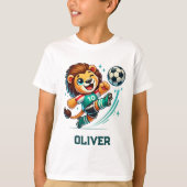 T-shirt Star du Foot Lion Mignon (Devant)