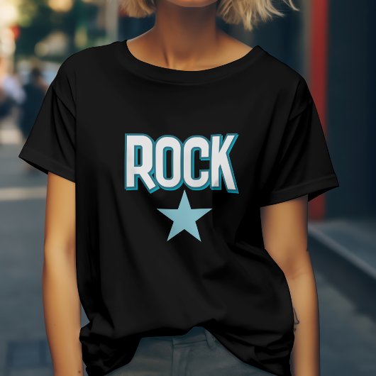 T-shirt Star du Rock