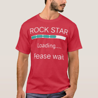 T-shirt Star du rock en chargement Veuillez patienter fill