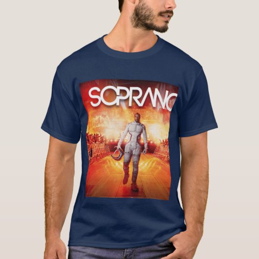 T-shirt STAR HUNTER SOPRANOOUR césium drôle (Devant)