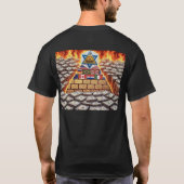 T-shirt Star of Remphan - Pyramid Upside Down Anti NWO (Dos)