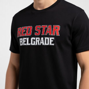 T-shirt Star rouge Belgrade Crveno Beli