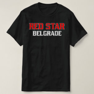 T-shirt Star rouge Belgrade Crveno Beli