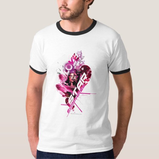 T-shirt Star Sapphire Graphisme 8 (Devant)