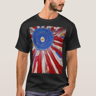 T-shirt Star~Spangled Sun - la sucrerie arrose l'artiste