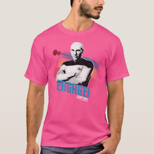 T-shirt Star Trek La prochaine génération Retro Vintage Pi