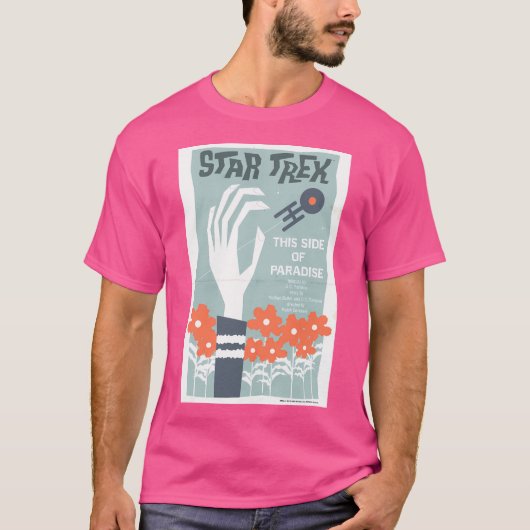 T-shirt Star Trek La Série Originale Ce Côté Du Paradis (Devant)
