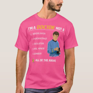 T-shirt Star Trek Original Series Mccoy Je Suis Docteur