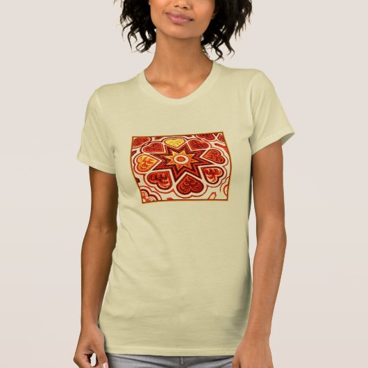 T-shirt 'Starburst d'amour' Mesdames (Devant)