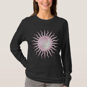 T-shirt Starburst rose Yin Yang