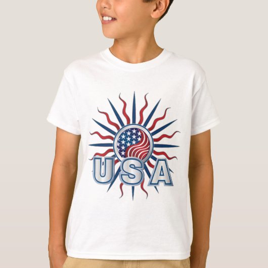 T-shirt Starburst Yin Yang (Devant)