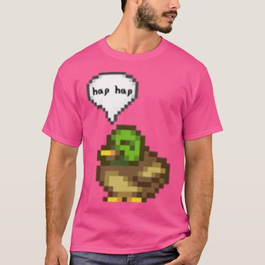 T-shirt Stardew Valley Duck boy (Devant)