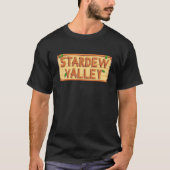 T-shirt Stardew Valley - logo en bois (Devant)