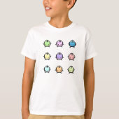 T-shirt Stardew Valley Pastel Junimos (Devant)