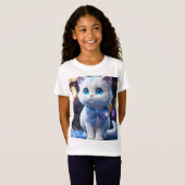 T-Shirt Stardust Kitty" (Devant entier)