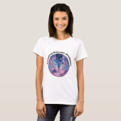 T-shirt "Stardust Reverie - Perdu dans la Nebula" (Devant entier)