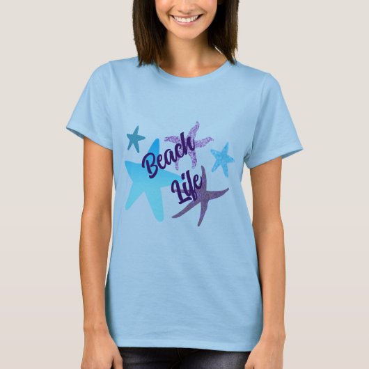 T-shirt Starfish Beach Life Tee femmes (Devant)